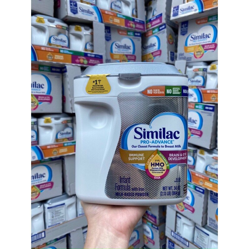 Sữa bột similac pro advance non gmo - hmo từ 0 - 12 tháng 964 g của mỹ