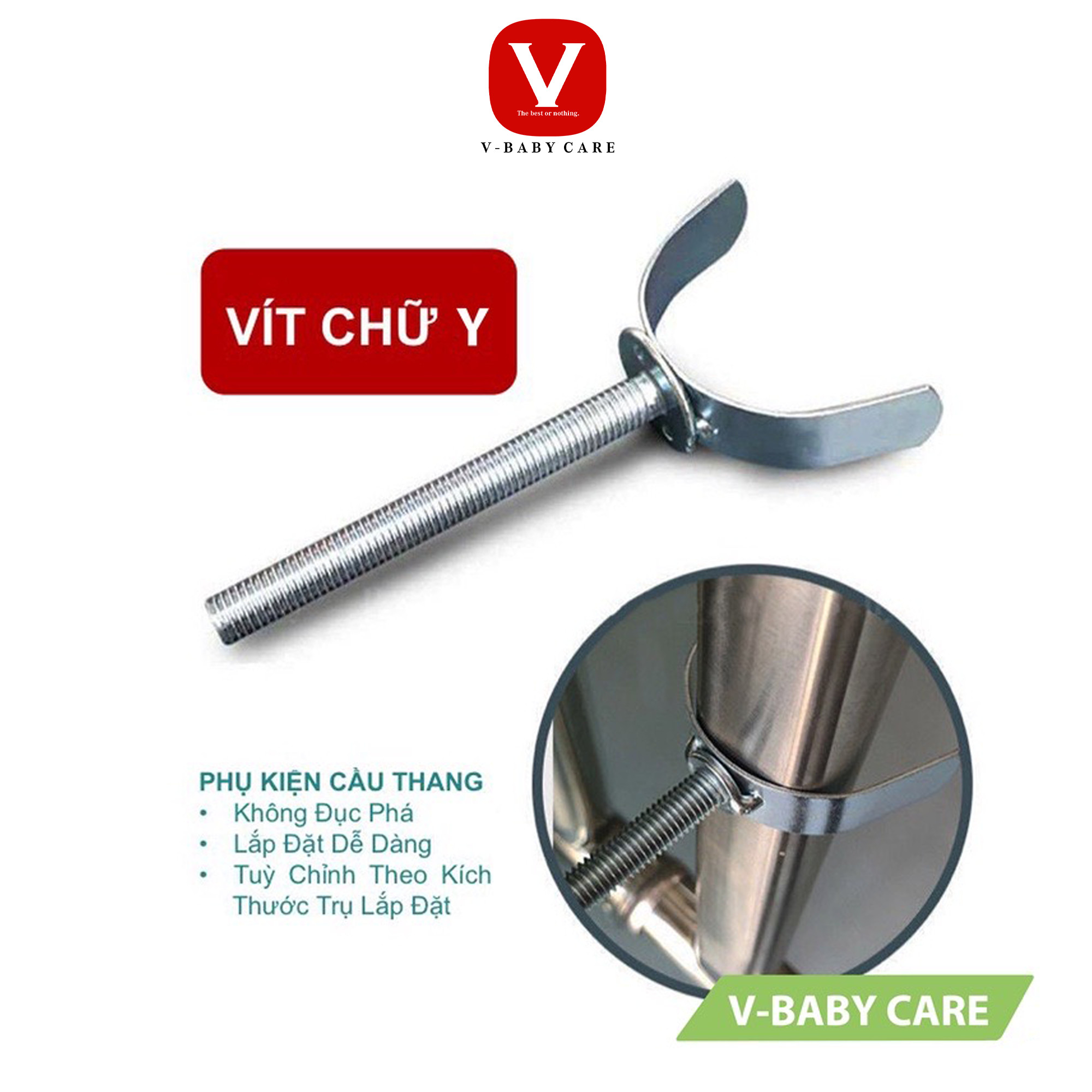 Vít chữ Y chặn cầu thang chặn cửa