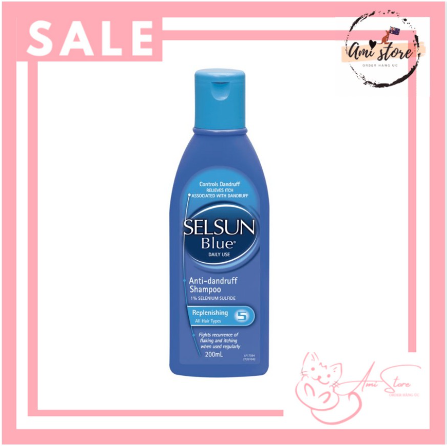 Dầu gội Selsun Blue Deep Cleansing Anti Dandruff Shampoo 200ml