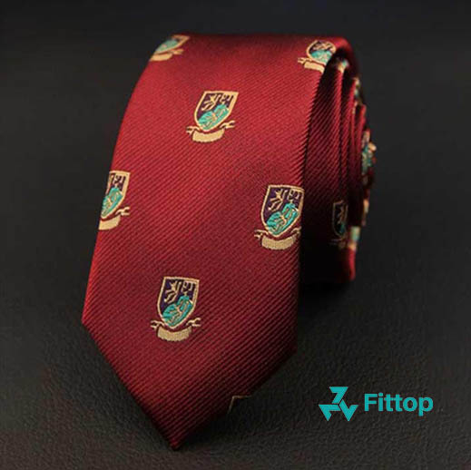 Cà vạt nam họa tiết trẻ trung thời trang 6cm fittop cavat-104