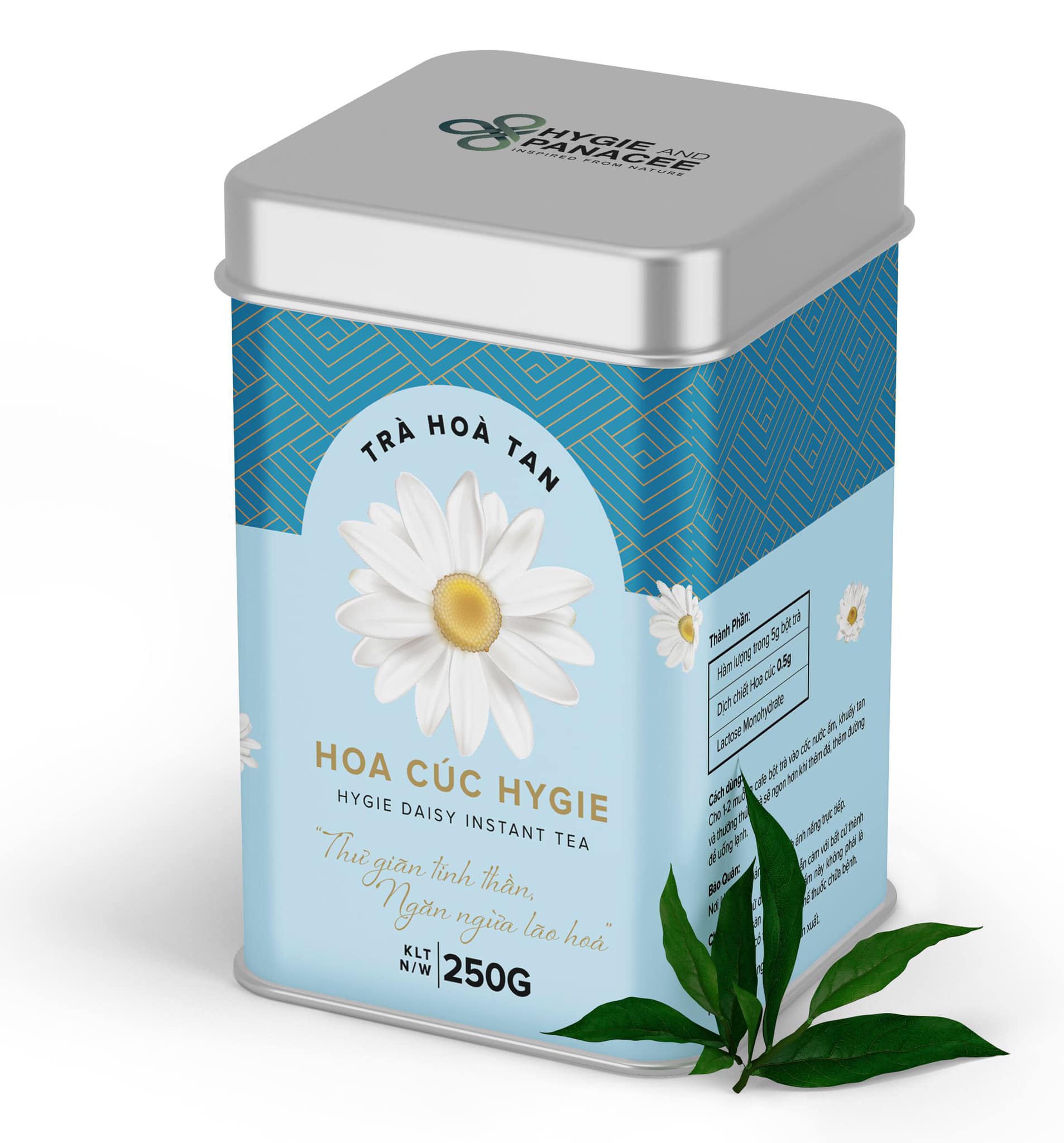Trà Hoa Cúc HYGIE, trà hoa cúc hòa tan, trà hoa cúc hữu cơ, ngủ ngon sáng mắt, ngăn ngừa lão hóa, thanh nhiệt. giao hàng toàn quốc