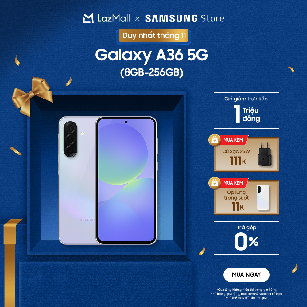 Điện thoại Samsung Galaxy A36 5G 8GB/256GB