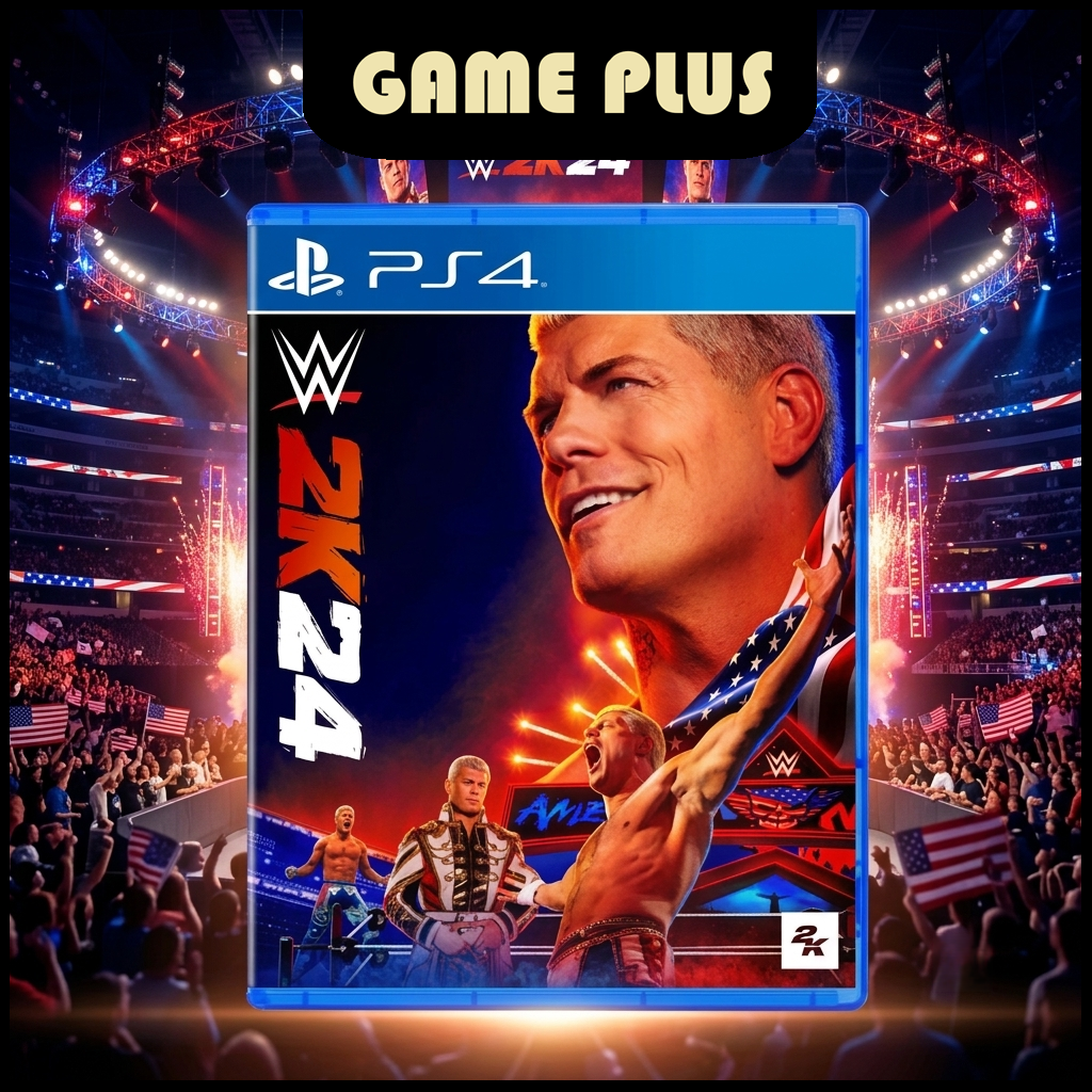 Đĩa Game 2ND WWE W2K24 cho máy PS4 PS5
