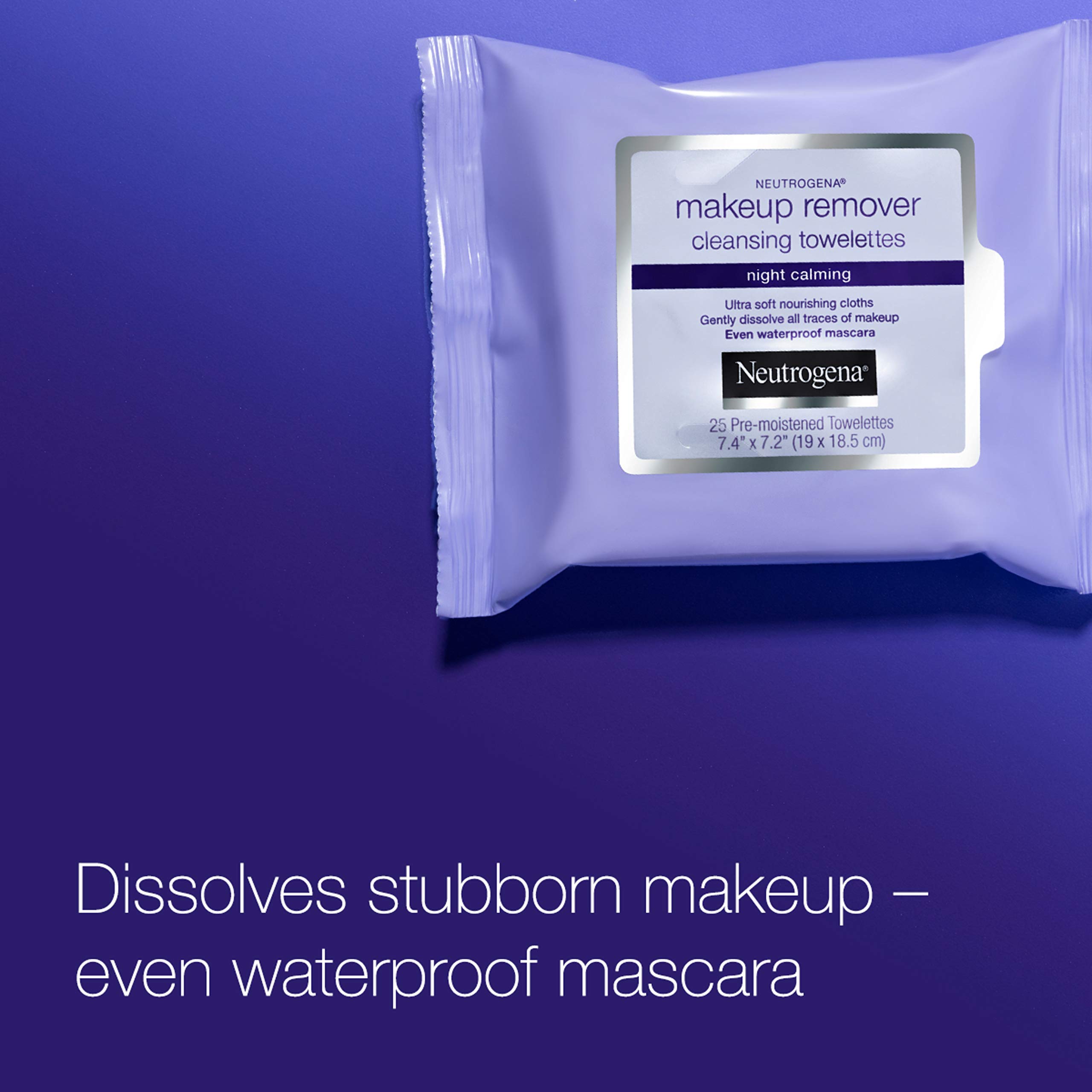 Khăn giấy tẩy trang Neutrogena Makeup Remover Cleansing Towelettes Night Calming