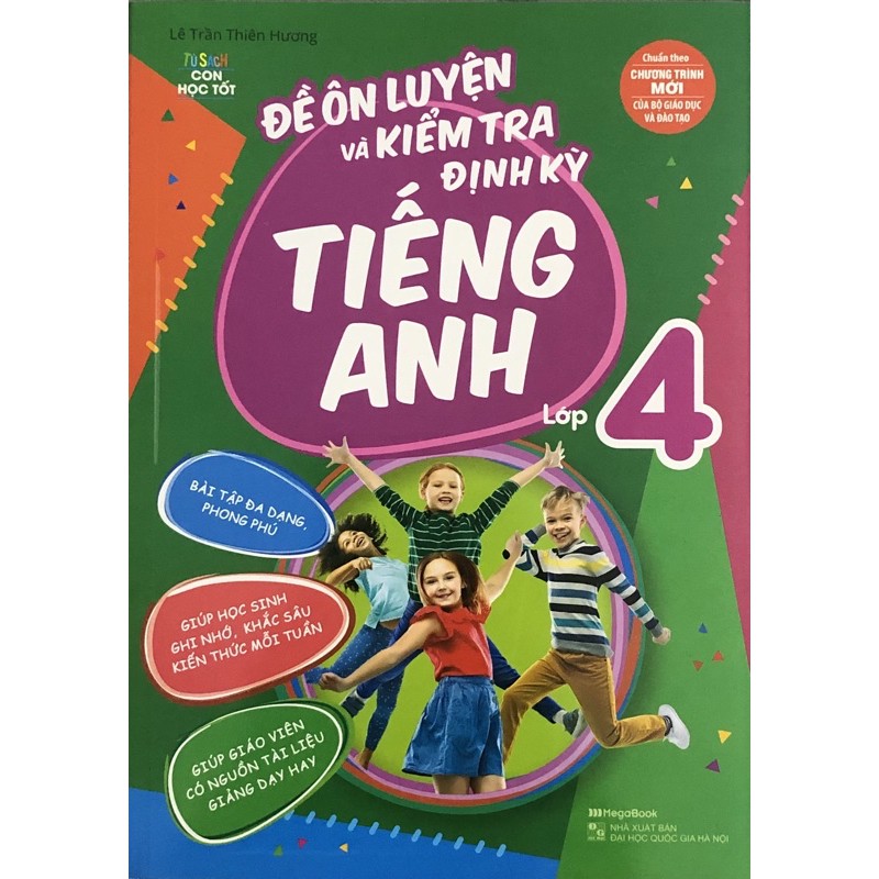Sách - Đề Ôn Luyện Và Kiểm Tra Định Kỳ Tiếng Anh Lớp 4