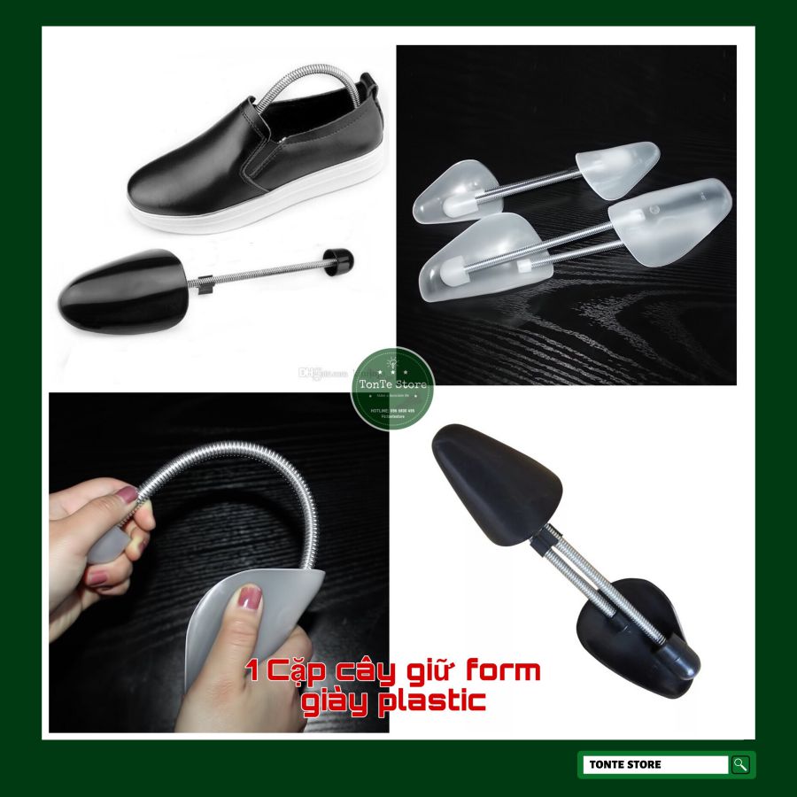 Cây giữ phom giày nam plastic nhiều màu