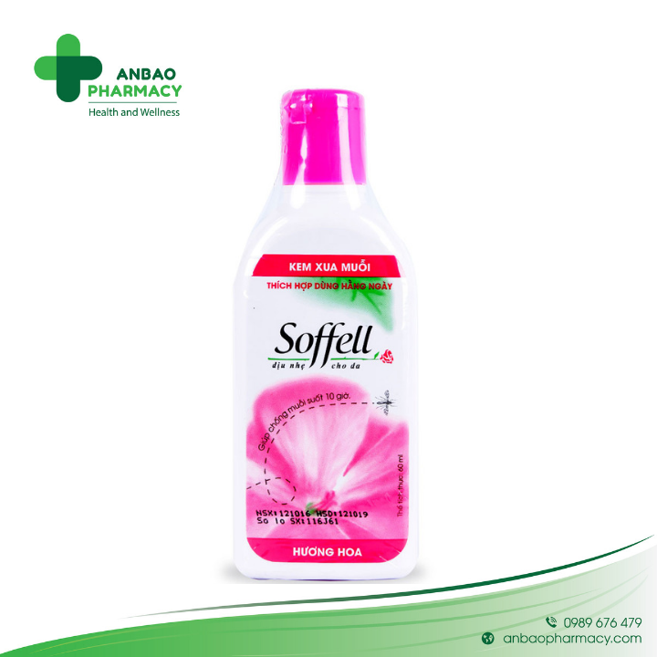 [HCM]Kem xua muỗi Soffell