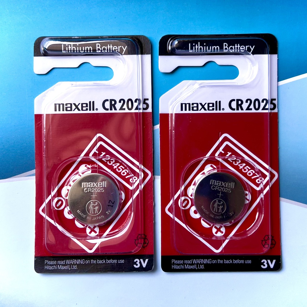 Pin maxell cr2025 lithium 3v cao cấp made in japan date 2031