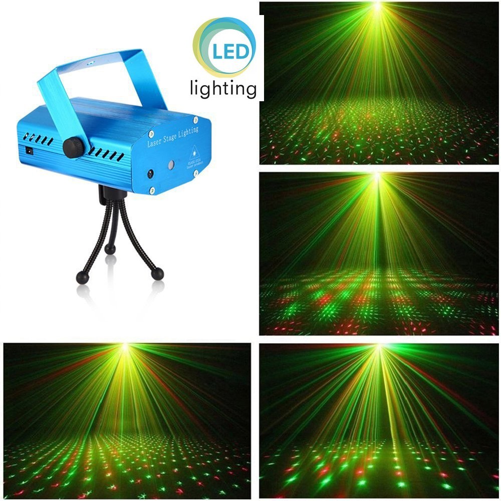 Đèn Chiếu Laser Vũ Trường Cảm Biến Âm Thanh. Đèn Chiếu Sao . Đèn chiếu Laze mini quán caffe nhà hàng. Đèn trang trí Noel ngày tết