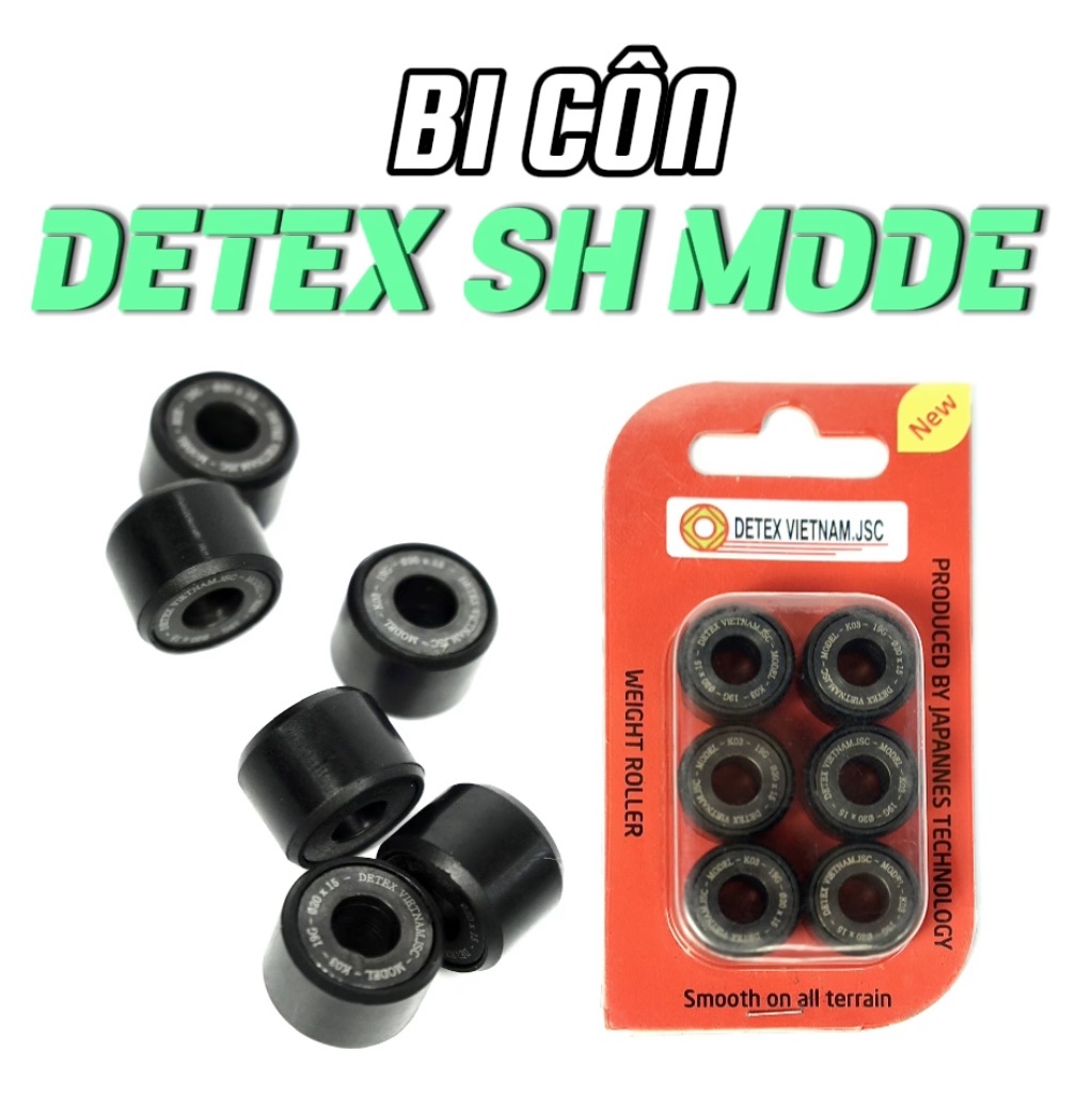 Bi côn/bi nồi xe máy Detex SH Mode