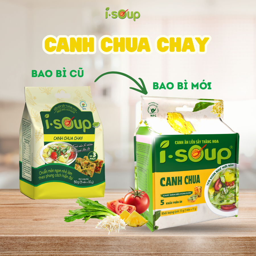 Canh chua chay ăn liền ISOUP