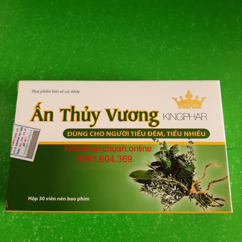ẤN THỦY VƯƠNG -BỔ THẬN,GIÚP GIẢM TIỂU ĐÊM, TIỂU NHIỀU LẦN, TIỂU RẮT, TIỂU BUỐT