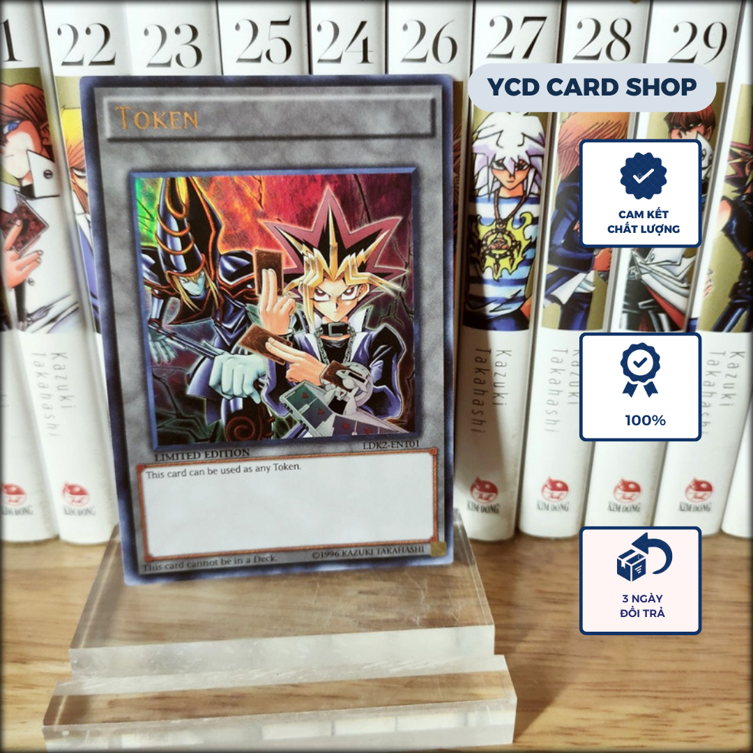 Thẻ bài Yugioh Chính Hãng Token Yugi & Dark Magician – Ultra Rare