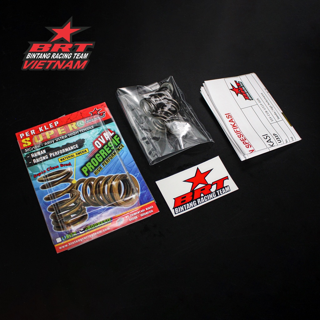 Lò xo đầu 2 Valve U31P Sợi Oval (Sirius/Jupiter/KLX/CRF)