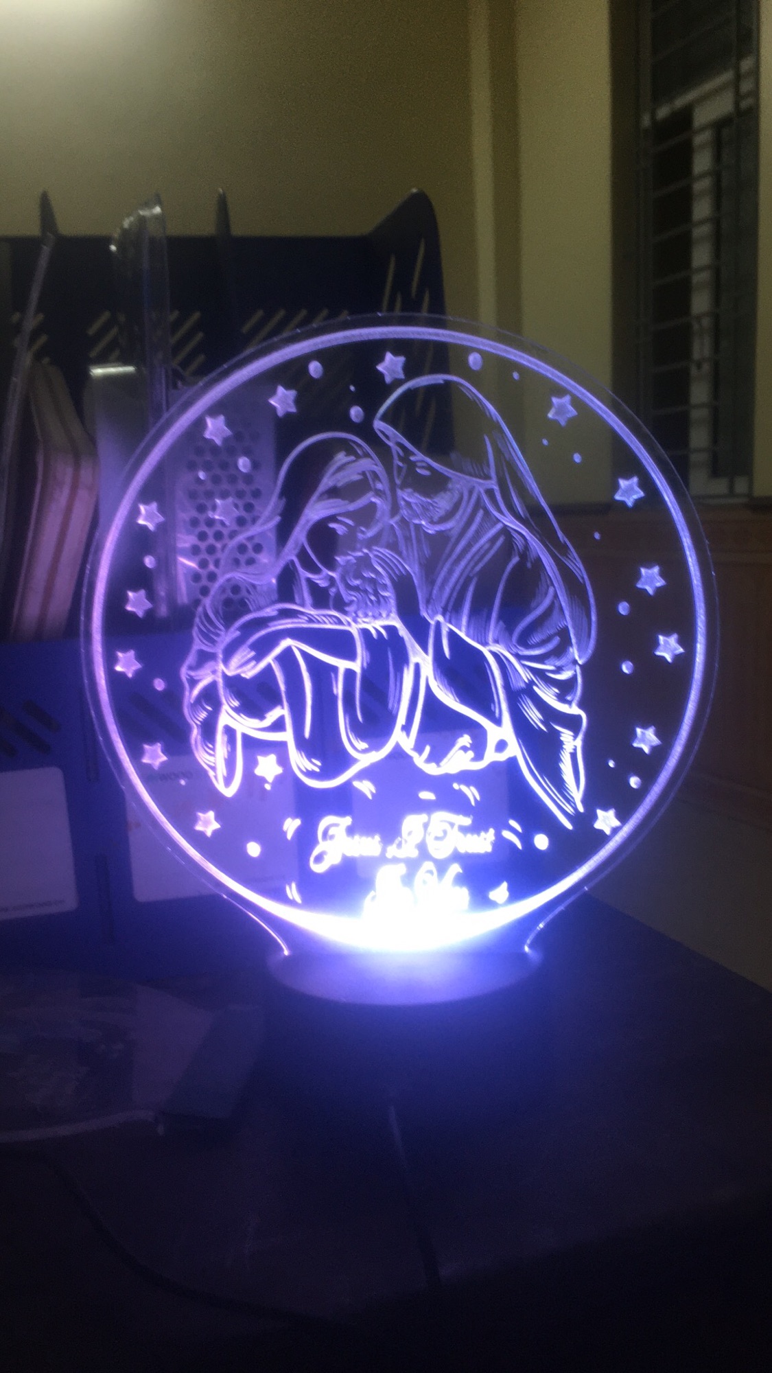 Đèn ngủ led 3d