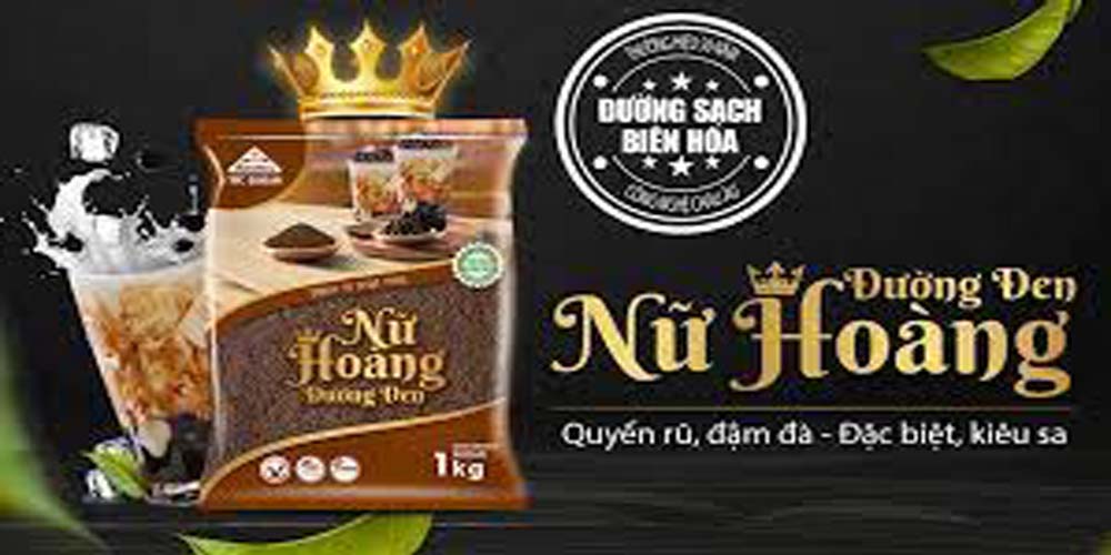 COMBO 2 TÚI ĐƯỜNG ĐEN BIÊN HÒA - NỮ HOÀNG ĐƯỜNG ĐEN -TÚI 1KG