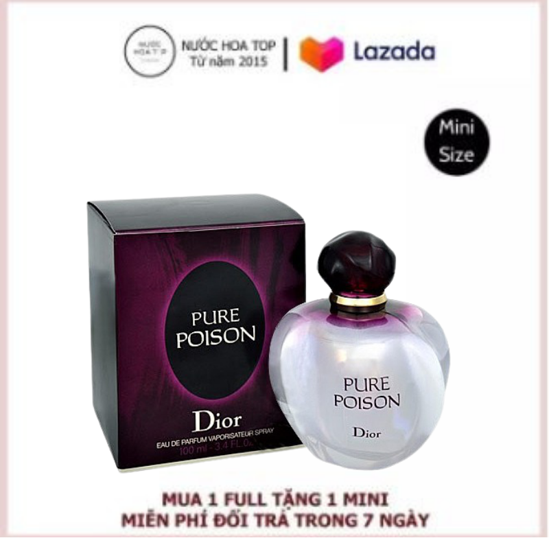 Nước hoa dior nước hoa dior poison pure nữ edp chính hãng 100ml
