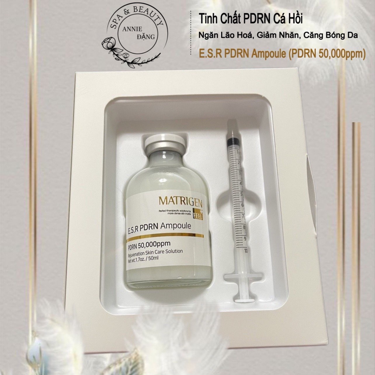 Tinh chất tế bào gốc cá hồi e.s.r pdrn ampoule matrigen