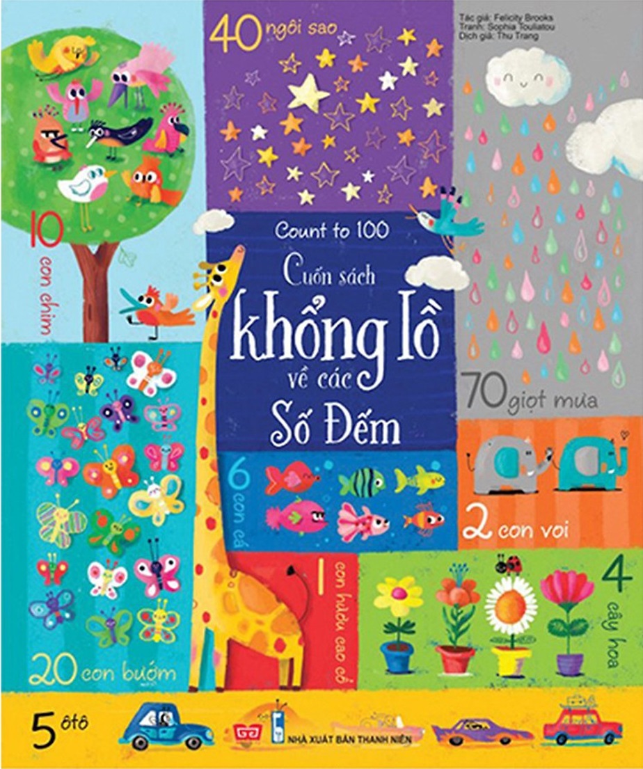 Fahasa - big books - cuốn sách khổng lồ về các số đếm