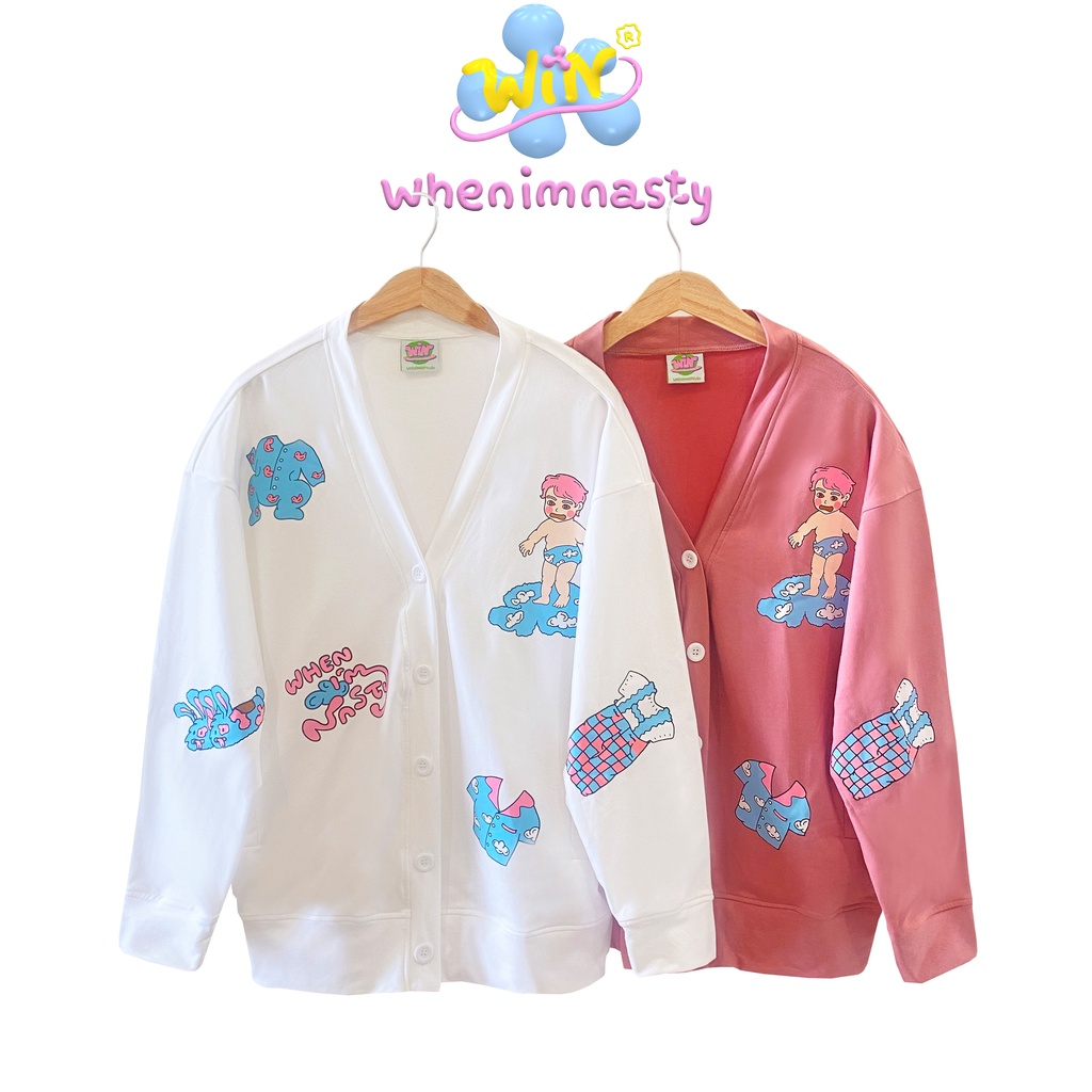 Áo Cardigan When I'm Nasty - LOVE WIN, WIN LOVE U