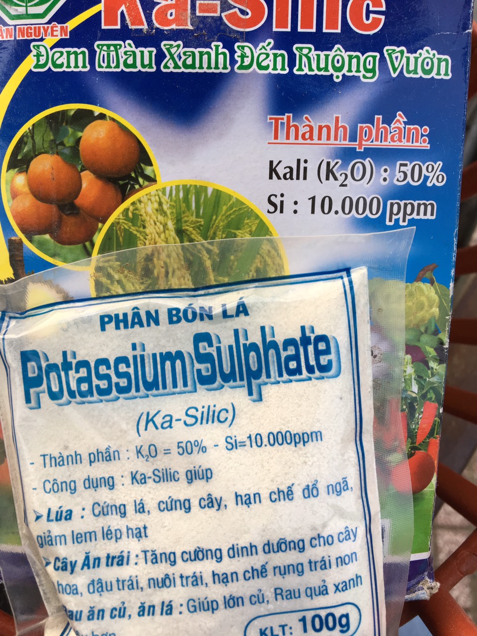 Phân bón Kali Silic