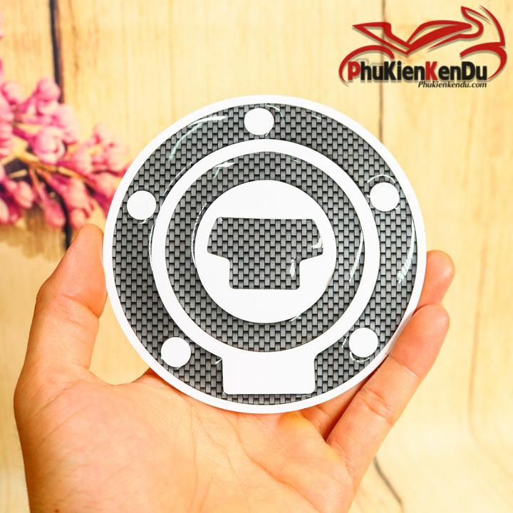 TEM CHỐNG TRẦY NẮP BÌNH XĂNG XE MÁY