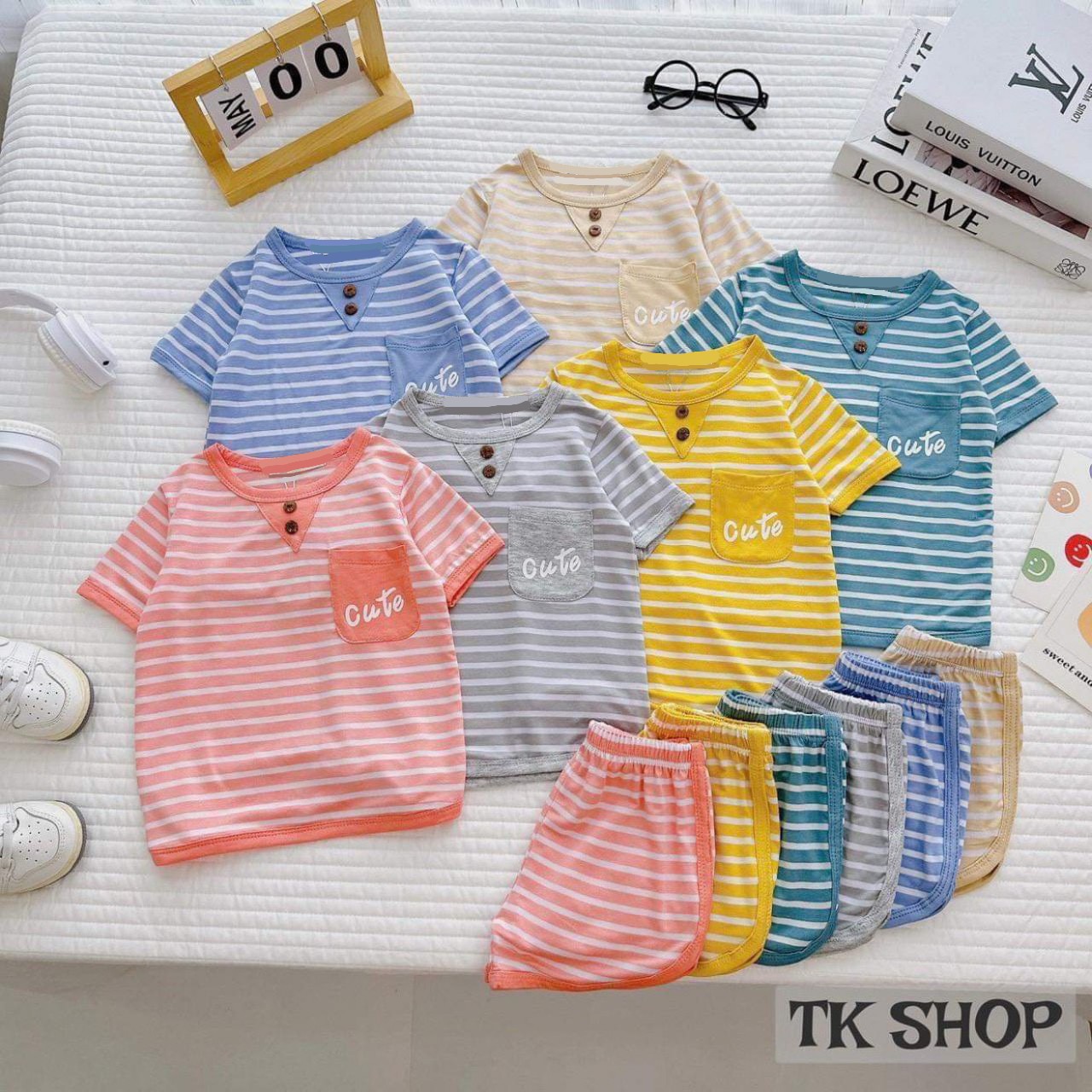 Bộ Thun Lạnh Cọc Tay Minky Mom Bé Trai Bé Giá Chất Liệu Vải Xịn Sò Mịm Mát Không Xù Lông Không Ngứa