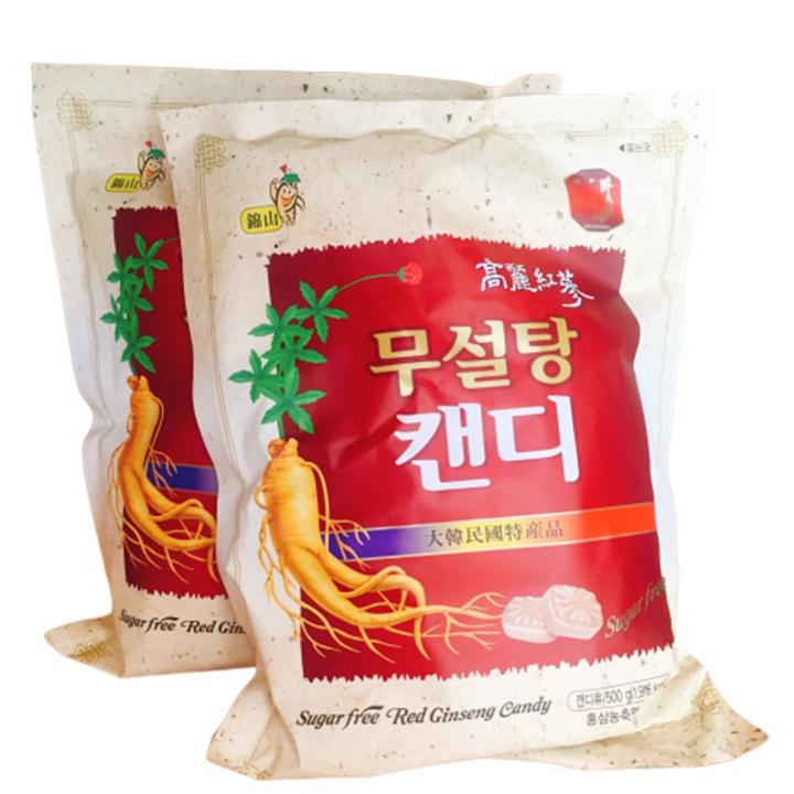 [HCM]Kẹo sâm không đường Hàn Quốc 500g Nhân sâm Hàn Quốc Maximas
