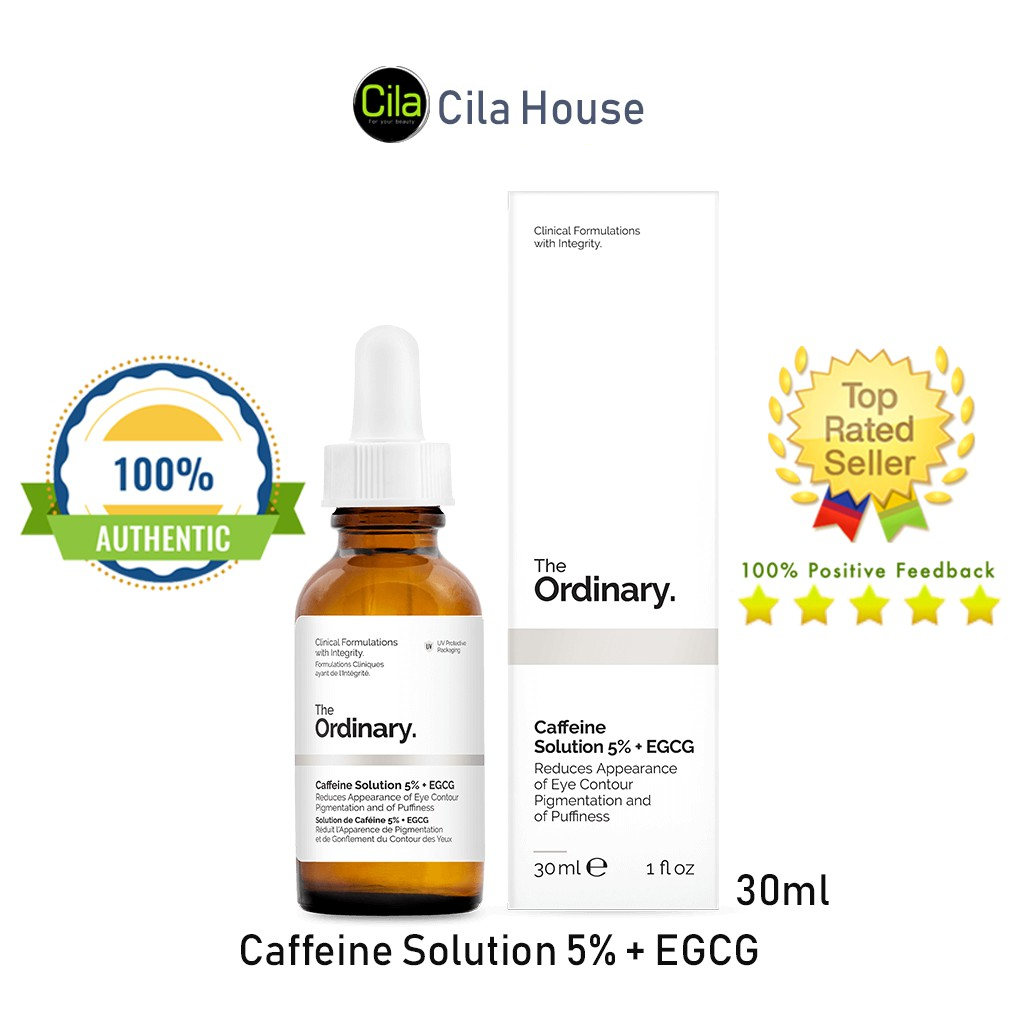 Tinh chất dưỡng mắt The Ordinary Caffeine Solution 5% + EGCG - Cila House