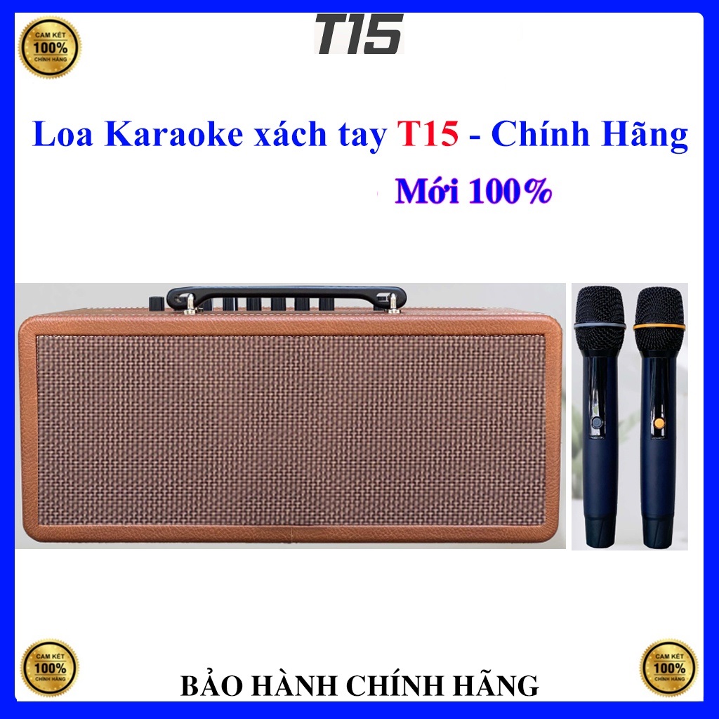 Loa kéo xách tay du lịch MTMAX T15 tích hợp vang chuyên nghiệp karaoke bluetooth 5.0 thiết kế sang trọng tặng 2 micro bộ. bảo hành 1 năm. lỗi đổi mới.