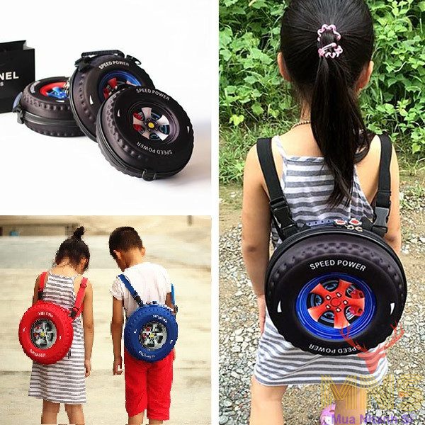 [HCM]Ba Lô Hình Bánh Xe 3D 2 In 1 Cho Bé BALO CHO BÉBAO LO CHO BÉ GÁIBALO CHO BÉ TRAI BAO LO ĐI HỌC CHO BÉ
