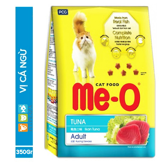 Thức ăn hạt cho mèo trưởng thành Me-O Cat Tuna vị cá ngừ