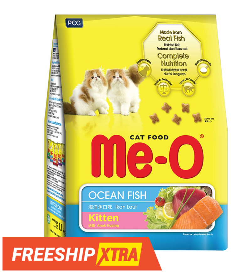 Thức ăn cho mèo con Me-o Kitten ( túi 1,1kg)