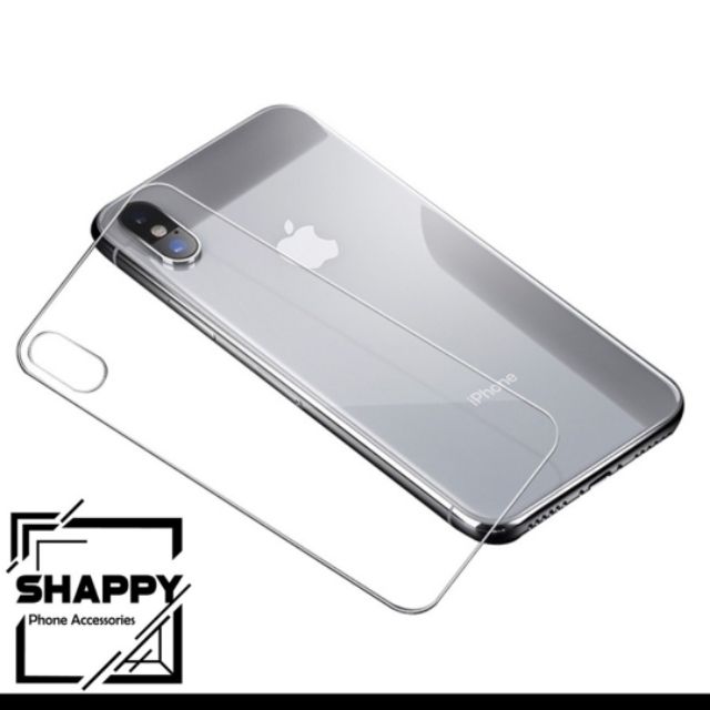 Kính cường lực mặt lưng trong suốt iphone x/xr/xsmax