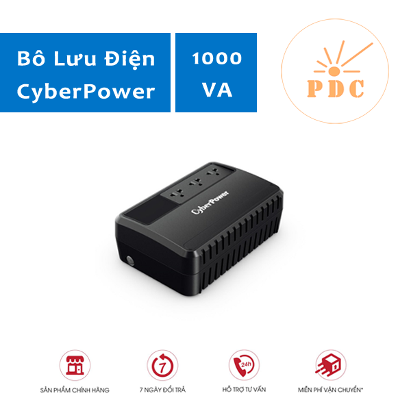 Bộ lưu điện cyberpower bu1000ea 1000va 600w -