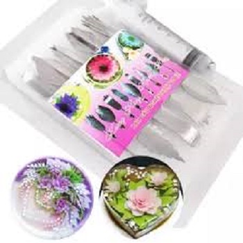 [HCM]Bộ 10 Dụng Cụ Làm Thạch Rau Câu 3D Nghệ Thuật