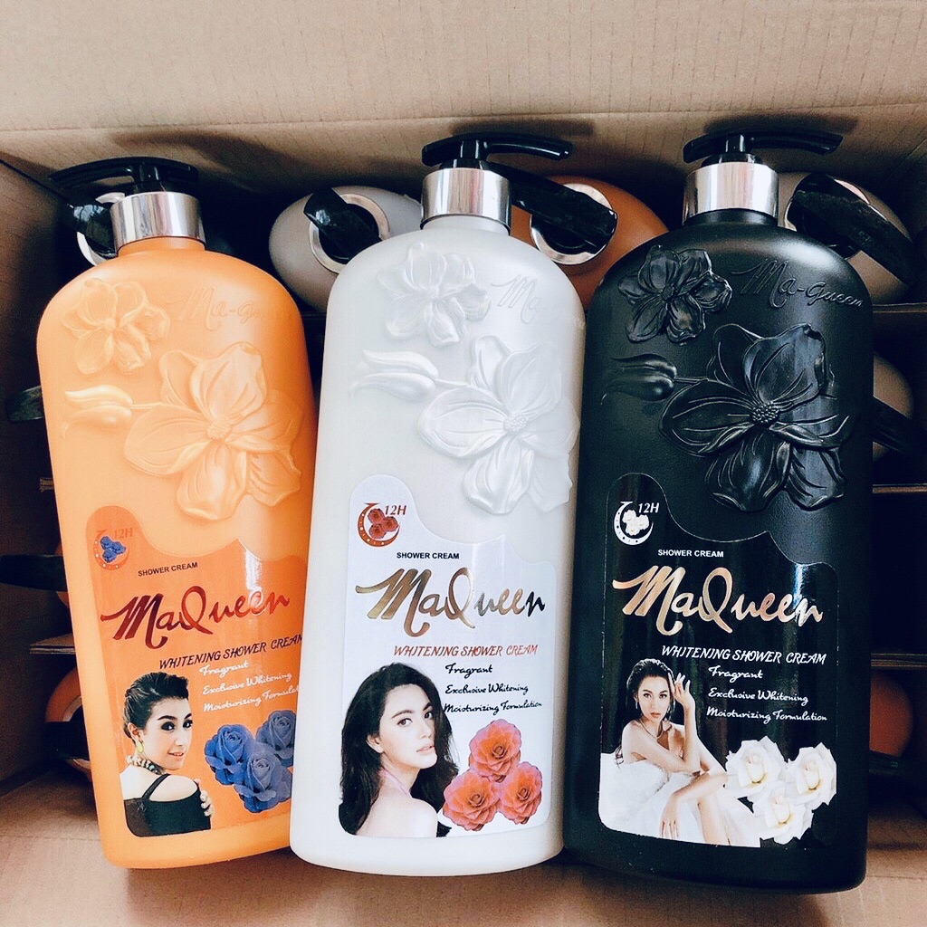 [COMBO 2 CHAI - LƯU HƯƠNG LÂU] Chai Sữa Tắm Thái Lan Maqueen 1200ml - Trắng Mềm Mịn Da Siêu Thơm