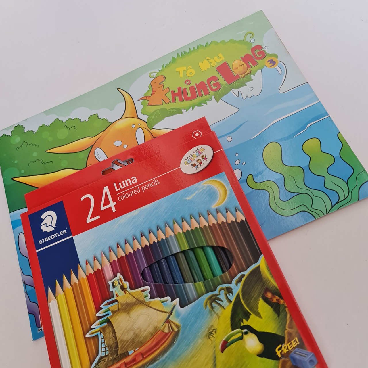 Staedtler Chì 24 Màu Luna Dành Cho Vẽ, Trường dạy Graffiti | VPP Minh Phúc