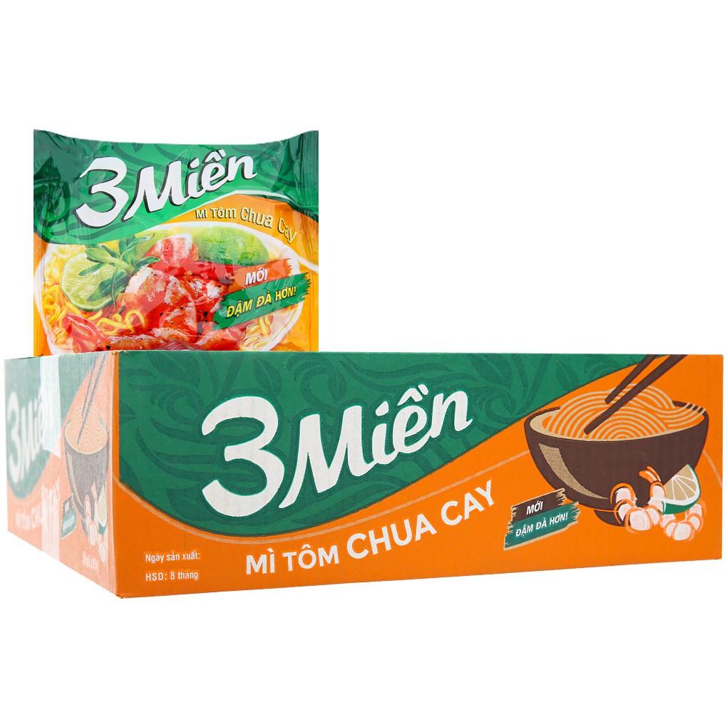 Mì 3 miền Mì Tôm chua cay