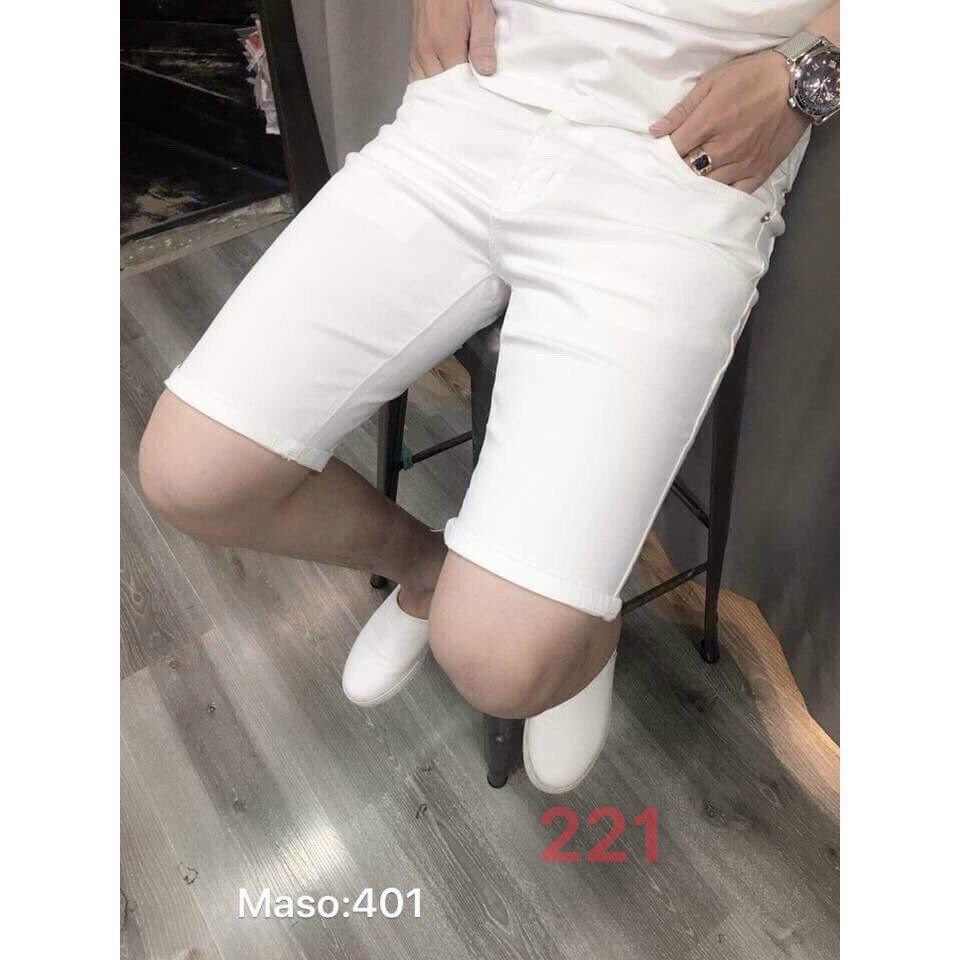 [HCM]quần short jean nam- quần short jean nam trắng-quần jean ngố nam thời trang hàn quốc binstore94 mq221