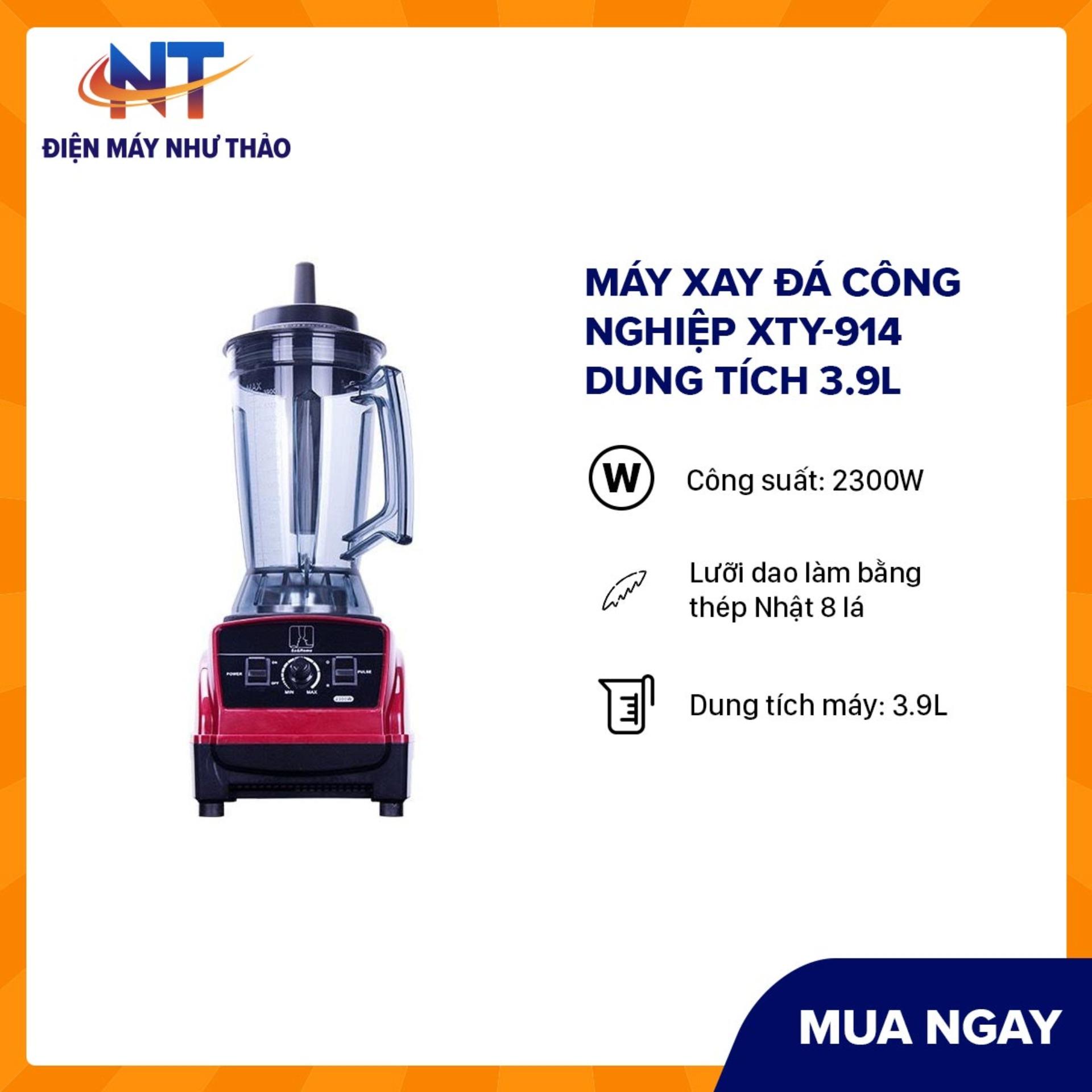 Máy xay đá công nghiệp XTY-914 dung tích 3.9L 2300W-Bảo hành 1 năm