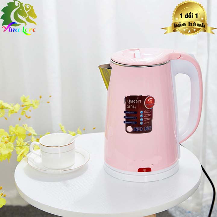 Ấm siêu tốc lõi inox 304 thể tích 2,5l - ấm siêu tốc lõi inox