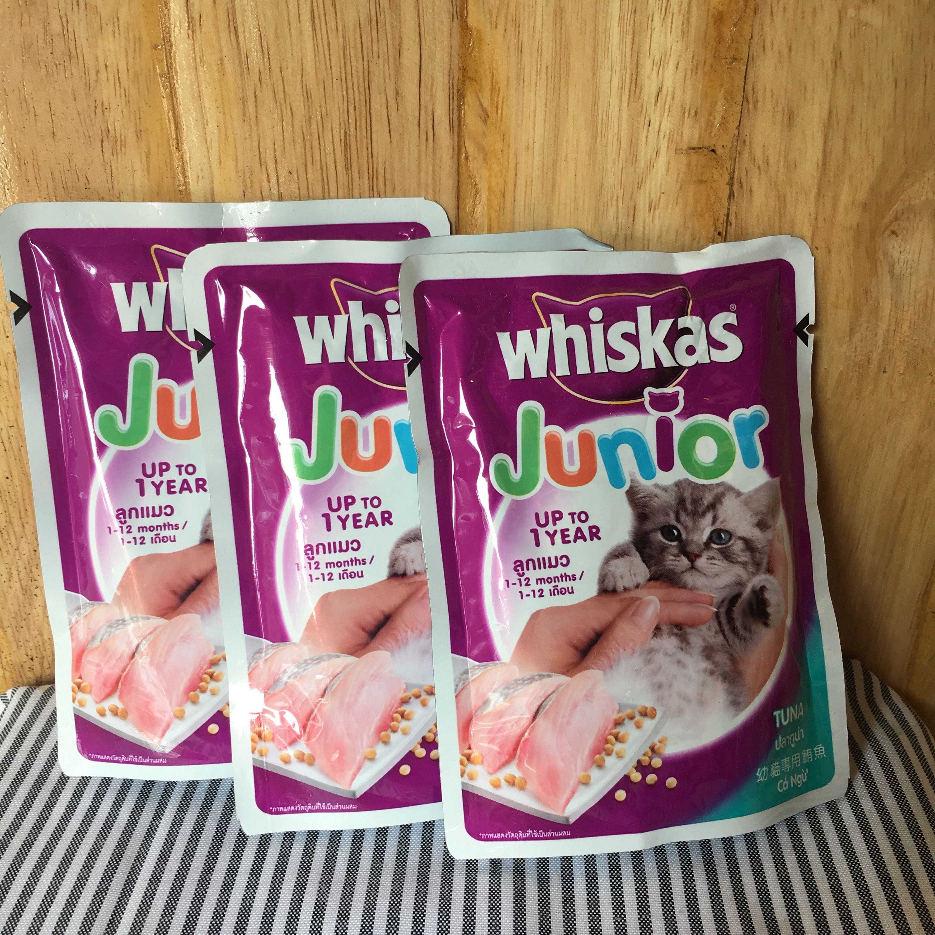 Pate cho mèo con Whiskas Junior 85g