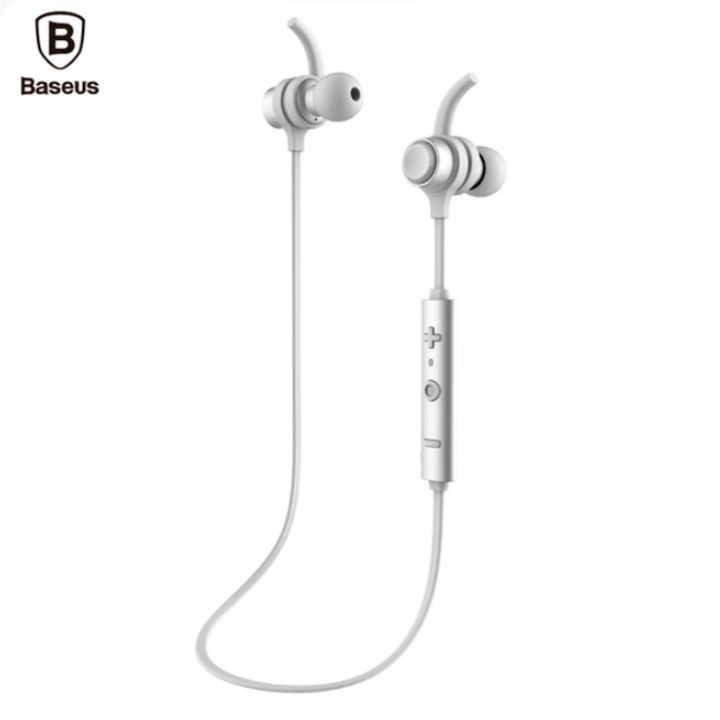 Tai nghe thể thao Bluetooth không dây nhãn hiệu Baseus NGB16-02 kháng nước IP4x, Bluetooth 4.1