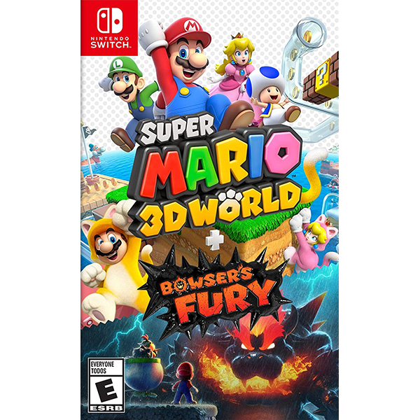 Game nintendo switch - super mario 3d world + bowser's fury hệ us