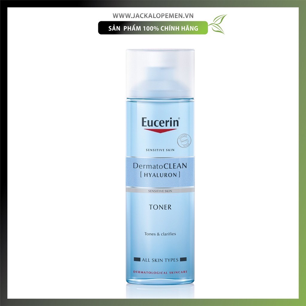 Toner cho da nhạy cảm Eucerin DermatoCLEAN