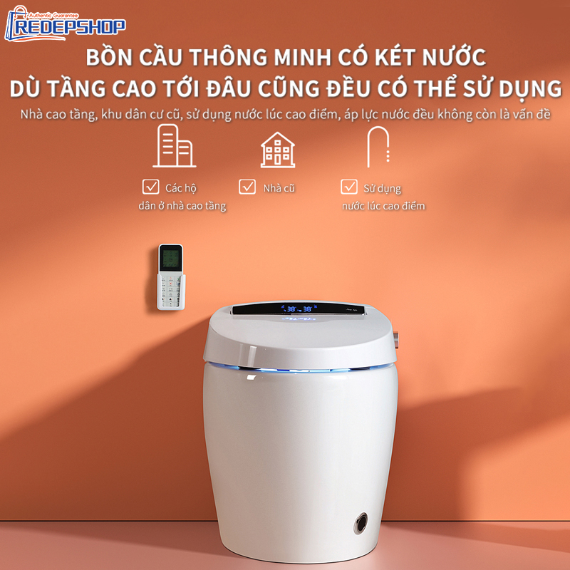 [Trả góp 0%] Bồn cầu thông minh toilet bồn cầu toa lét bệ xí bồn tiêu bồn cầu đa năng bồn cầu xịt nước tự động bồn cầu điện động bồn cầu cảm ứng đa chức năng tự động xả nước có vòi xịt rửa