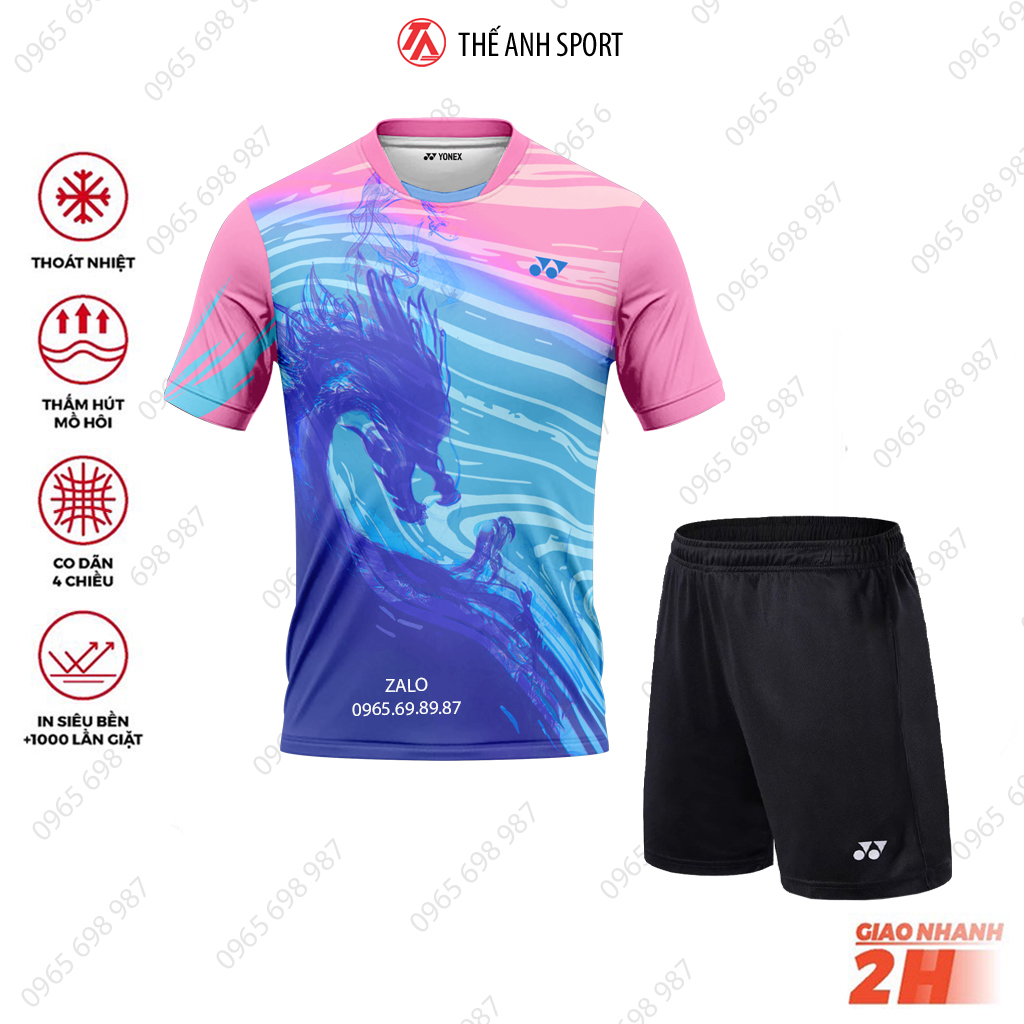 [Hoàn tiền MAX] Áo cầu lông phiên bản đặc biệt, quần áo Yonex thi đấu chuyên nghiệp mới nhất