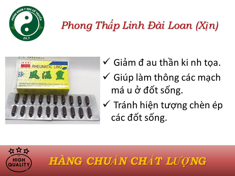 PHONG THẤP LINH ĐÀI LOAN(XỊN)-Giảm đ.au lưng và các triệu ch ứng