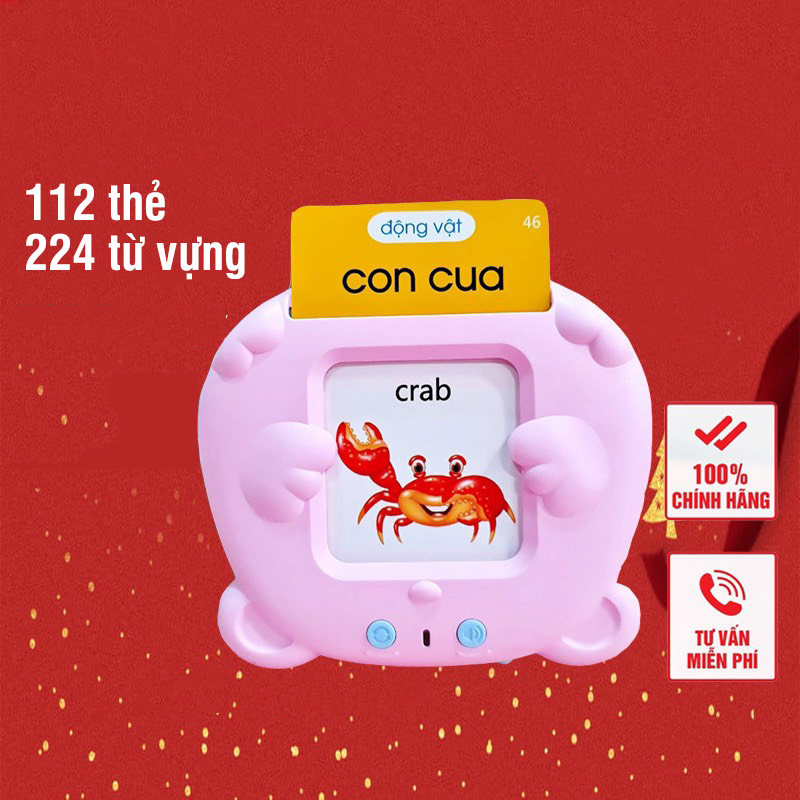 Máy đọc thẻ song ngữ anh việt thông minh